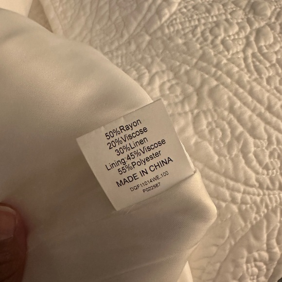 DISH AISLE WHITE FRONT BOW MIDI DRESS - 4 - Picture 11 of 14